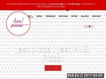 Zrzut strony Pizza włoska, która Cię nie rozczaruje, i na którą Warszawa czekała.