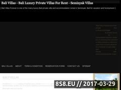 Thumbnail of Bali Private Villas Rental Website