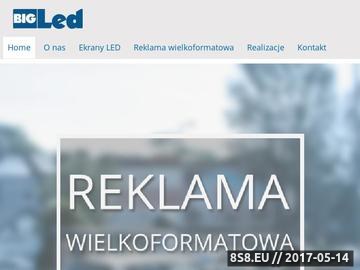 Zrzut strony Reklama Kraków - reklama LED z Kraków LED