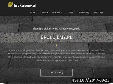 Zrzut strony BRUKUJEMY.pl sprzedaż kruszyw budowlanych