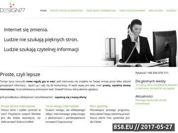 Zrzut strony Strony internetowe Łódź