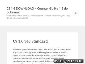 Zrzut strony Counter Strike 1.6 Download