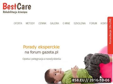 Zrzut strony Rehabilitacja dzieci z porażeniem mózgowym - Poznań