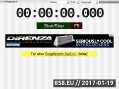 Stopwatch Website