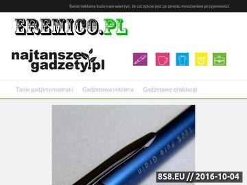 Zrzut strony Eremico.pl - baterie do notebooków