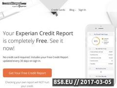 Thumbnail of Free credit report Website