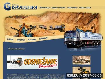 Zrzut strony Gabrex Gabriel Regliński transport