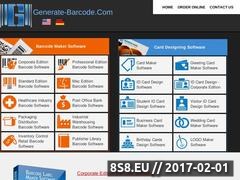 Thumbnail of Barcode generator Website
