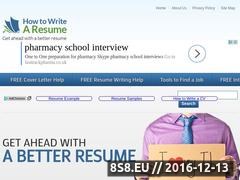 How To Write A Resume? Website