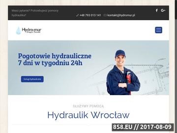 Zrzut strony Hydraulicy Wrocław