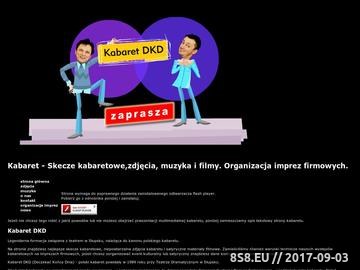 Zrzut strony Kabaret DKD - skecze kabaretowe, muzyka i filmy. Organizator imprez firmowych.