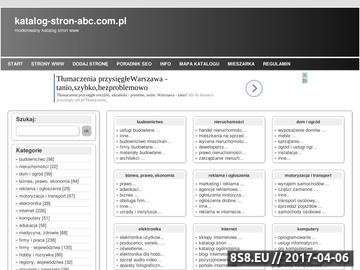 Zrzut strony Katalogowanie polskojęzycznych stron internetowych