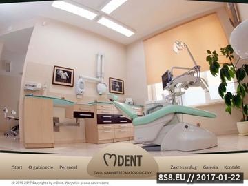 Zrzut strony Dentysta Bielsko oferuje wysokiej jakości implanty