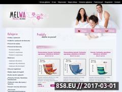 Thumbnail of Sklep Melwa - kołdry, poduszki, pościel, ręczniki Website