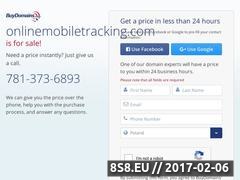 Thumbnail of Online Mobile Tracking Website