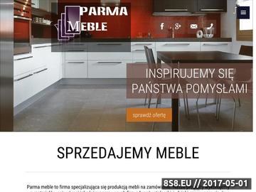 Zrzut strony Meble sklepowe Parma
