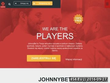 Zrzut strony Jak obstawiać mecze przez telefon - JohnnyBet.com