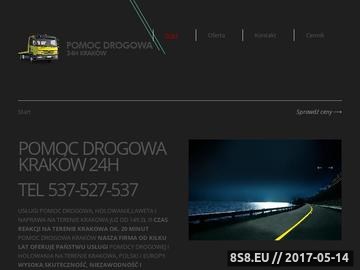 Zrzut strony Pomoc Drogowa Kraków