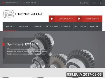 Zrzut strony Reparator - Pomiary EWM