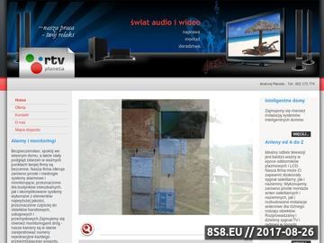 Zrzut strony Zakład RTV - RTVPlaneta Serwis