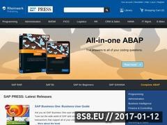 Thumbnail of SAP PRESS Website