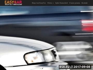 Zrzut strony Złomowanie samochodów EasyCar