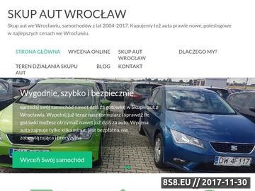 Zrzut strony Skup aut Wrocław