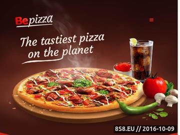 Zrzut strony Pizzeria w Szczecinie oferująca pizze, makarony i dania włoskiej