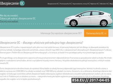 Zrzut strony Ubezpieczenie OC - ubezpieczenie-oc.org.pl