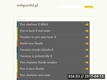 Zrzut strony WebPortfel.pl - Internetowy Serwis Finansowy