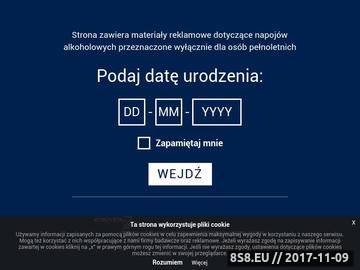 Zrzut strony Wyborowa - polska czysta wódka