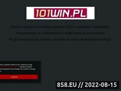 Miniaturka domeny www.101win.pl