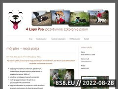 Miniaturka domeny www.4lapypsa.pl