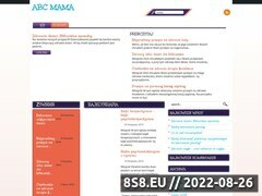 Miniaturka abcmama.pl (Porady i informacje o ciąży)