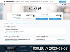Miniaturka domeny www.abika.pl