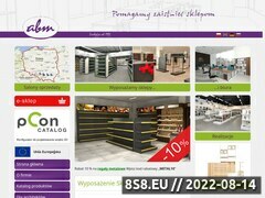 Miniaturka abm.com.pl (Wyposażenie sklepów, meble sklepowe oraz manekiny)