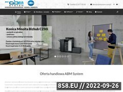 Zrzut strony ABM SYSTEM Urządzenia wielofunkcyjne a3
