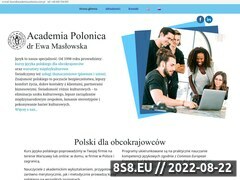 Miniaturka www.academiapolonica.com (Academia Polonica)