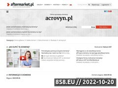 Miniaturka domeny www.acrovyn.pl