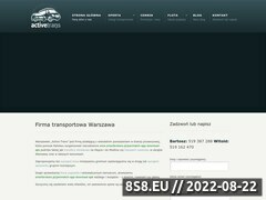 Miniaturka activetrans.eu (Przewozy osobowe i wynajem busów Warszawa)