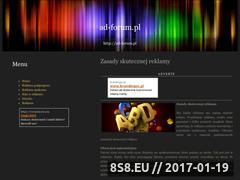 Miniaturka domeny ad-forum.pl