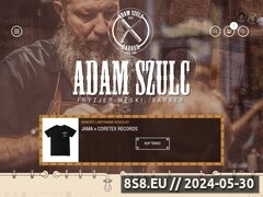 Miniaturka adamszulcbarber.com (Usługi barberskie oraz fryzjerskie, kosmetyki)