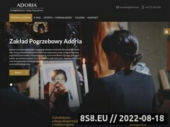 Zrzut strony Przewóz zwłok Wrocław - Adoria