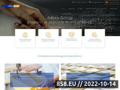 Miniaturka adrex-group.pl (Obsługa korespondencji)