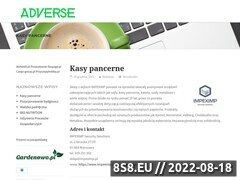 Zrzut strony Adverse.pl - spis stron WWW