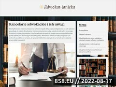 Miniaturka domeny adwokat-janicka.com