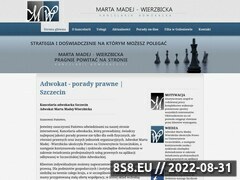 Miniaturka strony Adwokat szczecin