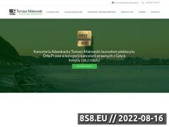Miniaturka domeny adwokat-makowski.pl
