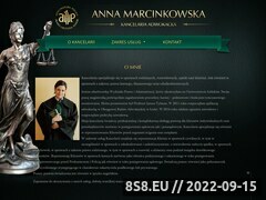 Miniaturka adwokat-marcinkowska.pl (Kancelaria adwokacka)