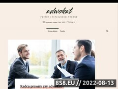 Miniaturka strony Kancelaria Adwokacka - Bartosz Nadwodny